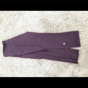 Lululemon Fast and Free Crop size 6
